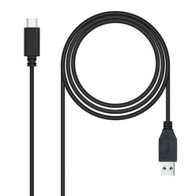 Cable USB 3.1 Tipo-C Nanocable 10.01.4002/ USB Tipo-C Macho - USB Macho/ 10Gbps/ 2m