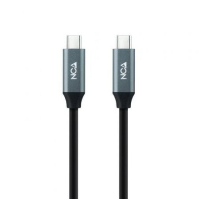 Cable USB 3.2 Tipo-C Nanocable 10.01.4303/ USB Tipo-C Macho - USB Tipo-C Macho/ 3m