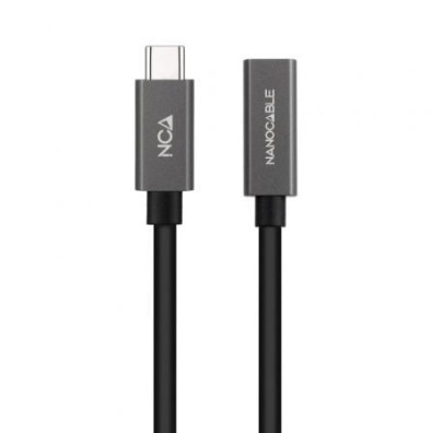 Cable Alargador USB Tipo-C 50cm Nanocable NANO CABLE 10.01.4400