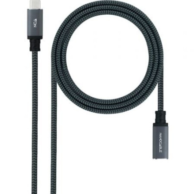 Cable Alargador USB Tipo-C Macho a Hembra 1m - Nanocable 3.2