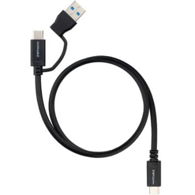 Cable USB 3.2 Tipo-C Nanocable - USB Tipo-C Macho/USB Macho - Hasta 60W/10Gbps/2m