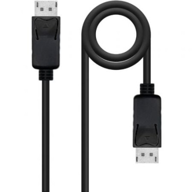 Cable DisplayPort 1.4 8K Nanocable 10.15.2801/ DisplayPort Macho - DisplayPort Macho/ 1m/ Certificado