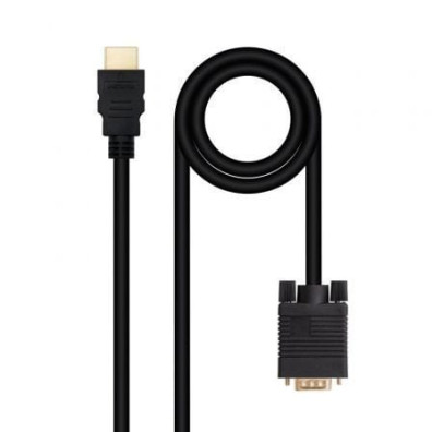Cable Conversor Nanocable HDMI a VGA Macho - Macho 1.8m