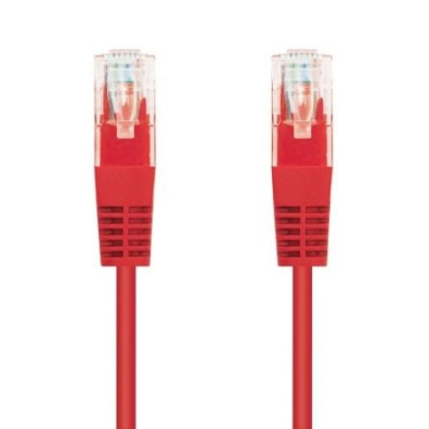 Cable de Red RJ45 UTP Nanocable 10.20.0403-R Cat.6/ 3m