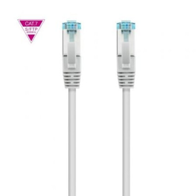 Cable de Red RJ45 Cat.7 SFTP 15m Nanocable - Gris