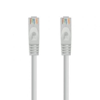 CABLE DE RED LATIGUILLO RJ45 UTP CAT6A AWG24 3 M GRIS NANOCABLE - Gris