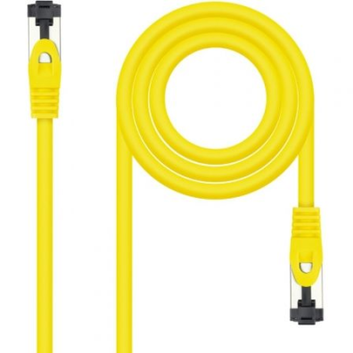 Cable de Red Nanocable Cat8.1 SSTP AWG26 1M Amarillo