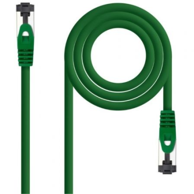 Cable de Red Nanocable CAT8.1 SSTP Verde 0.25M AWG26