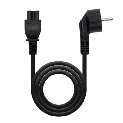Cable de Alimentación Trébol Nanocable Schuko Macho - C5 Hembra/ 1.5m