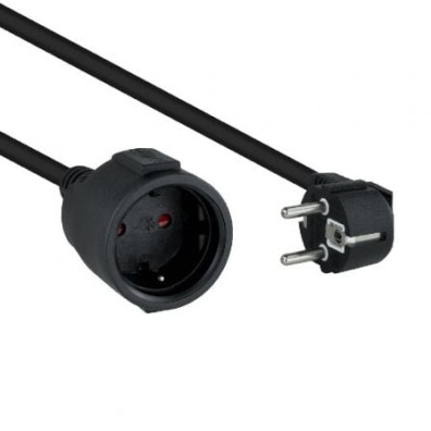 Cable Alargador Nanocable 3m Schuko Hembra a Schuko Macho