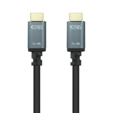 CABLE HDMI V2.1 8K TIPO A/M-A/M NEGRO 3M NANOCABLE - Negro