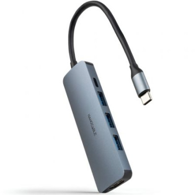 Tipo-C PD Docking Nanocable 4K HDMI USB 3x 1x 1x