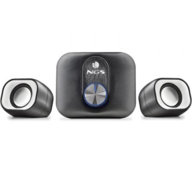 ALTAVOCES 2.1 NGS MINI COMET USB 20W COLOR NEGRO - 2.1