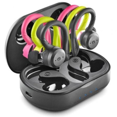 Auriculares Deportivos Bluetooth NGS Ártica Jogger con estuche de carga/ Autonomía 10h