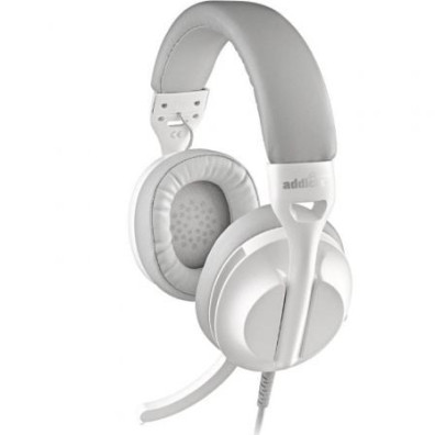 HEADSET USB-C NGS VOX805 USB-C CONTROL DE VOLUMEN 2m MICROFONO REGULABLE ADAPTADOR USB-A BLANCO - Blancos