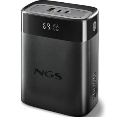 Power Bank TWIX Negro NGS 30.000mAh 140W - Negra