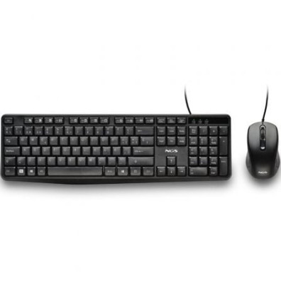 Teclado y Ratón NGS Cocoa KIT V2 - Periféricos