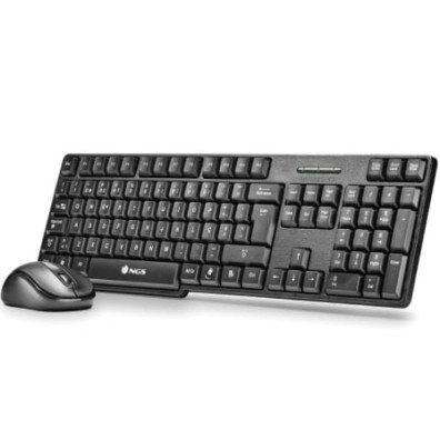 Teclado y Ratón Inalámbricos NGS Euphoria
