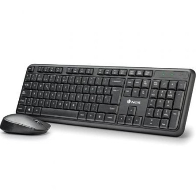 Teclado y Ratón Inalámbricos NGS Harmony Kit