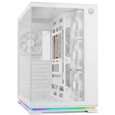Caja Gaming Semitorre Nox Hummer Galaxy - Blanca