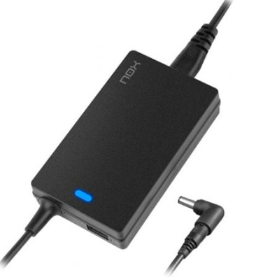 Cargador de Portátil Nox 65W con 1xUSB Automático y 10 Conectores