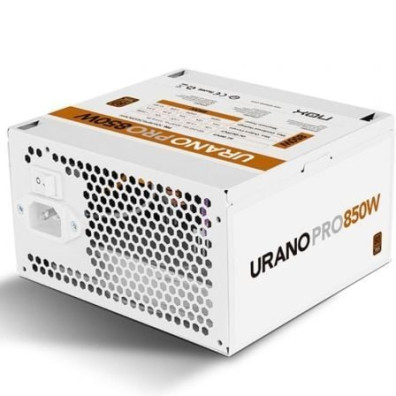 Fuente de Alimentación Nox Hummer Urano Pro White 850W 80 Plus Bronze con Ventilador de 12cm