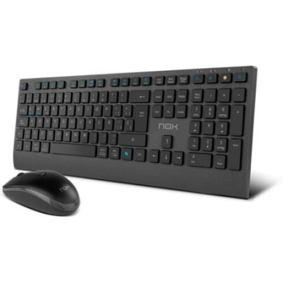 Teclado Inalámbrico y Ratón Nox Lite Duo
