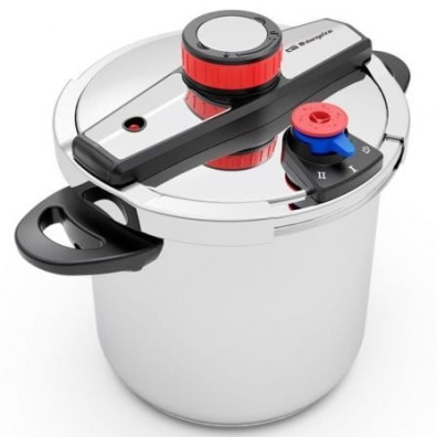 Olla a Presión Orbegozo HP 8200 de 8L en Acero Inoxidable