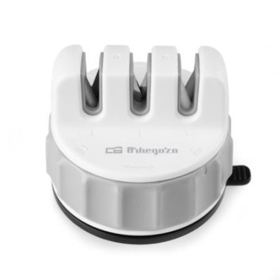 Afilador Orbegozo CU 2500 - Afilador de cuchillos compacto para cocina