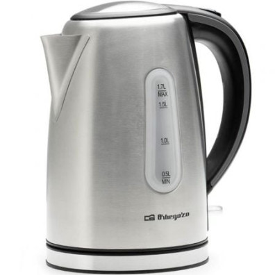 Hervidor de Agua Orbegozo KT 6024 2200W - Compra Online Aquí - Capacidad 1.7L