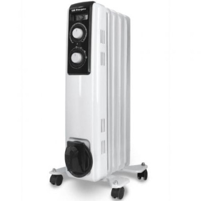 Radiador de Aceite Orbegozo RF 1000 A - 500-1000W - 2 Potencias