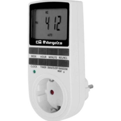 Programador de Enchufe Orbegozo PG 25 - Compra en línea hoy mismo - Potencia Máxima 3680W