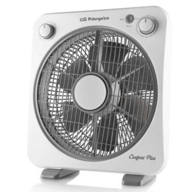 Orbegozo Ventilador de Suelo Box Fan BF 0138 - 40W - 6 Aspas 30cm