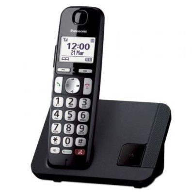 Teléfono Inalámbrico Panasonic KX-TGE250SPB - Modelo fijo ideal con tecnología inalámbrica