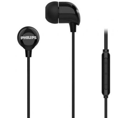 Auriculares Intrauditivos Philips TAE2146BK/ con Micrófono/ USB Tipo-C - Negros