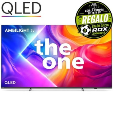 Televisor Philips QLED 75" 4K Ultra HD Ambilight Smart TV - WiFi
