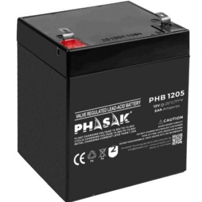 Batería PHB 1205 Phasak compatible con SAI