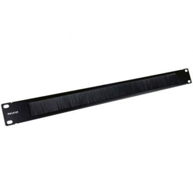 Panel Guía Cables con Cepillo Phasak PA 1901 para Rack 19"