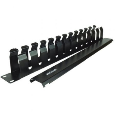 Panel Guía Cables con Tapa Phasak PA 5095 para Rack 19"