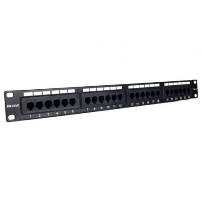 Patch Panel PHASAK Cat.6A 24 Puertos PU 2971