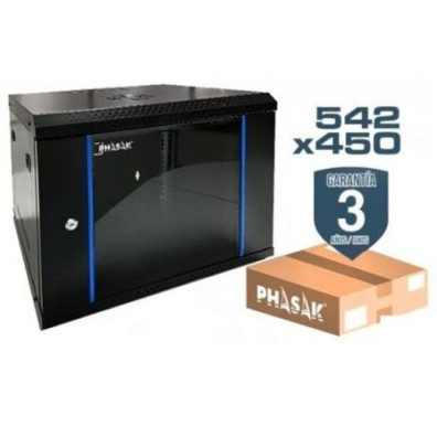 Armario Rack Mural Desmontado PHO 2207D Phasak 19"