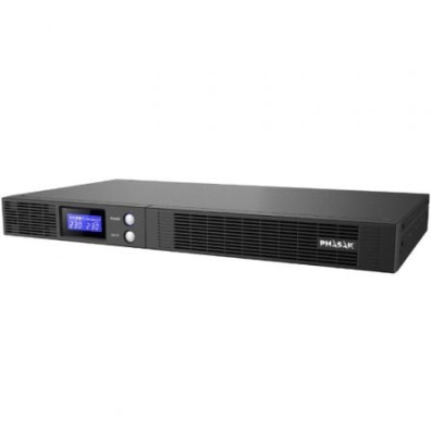 SAI Phasak Línea Interactiva Protekt Slim Rack 1500VA-900W 4 Salidas