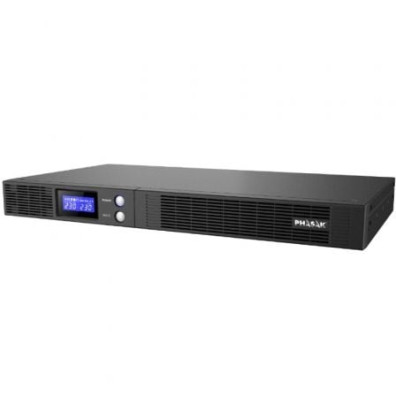 SAI Phasak Protekt Slim Rack Línea Interactiva - 750VA-450W - 4 Salidas