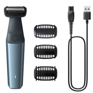 Afeitadora Philips Bodygroom Series 3000 con Batería BG3027 - Modelo Masculino