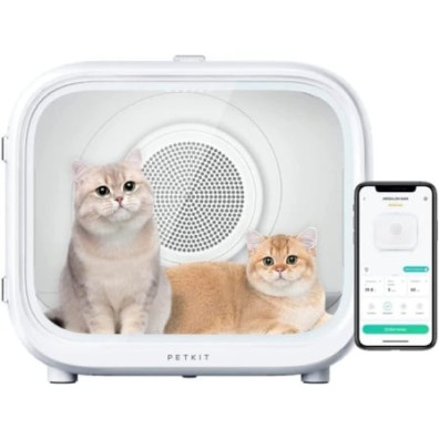 Secadora automática Petkit Airsalon Max Pro Blanco para perros y gatos - Control desde APP