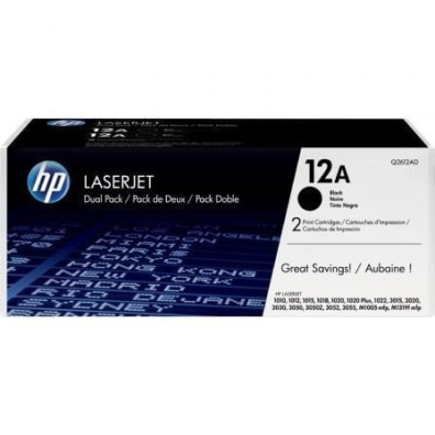 Tóner HP nº12A Multipack Original - Consumibles HP
