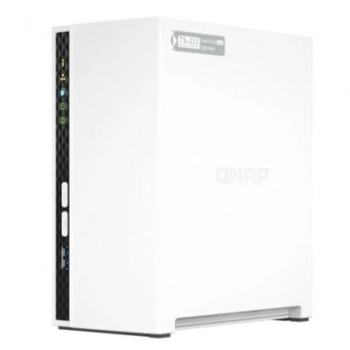 NAS QNAP TS-233 Disco Duro Externo 2 Bahías 3.5" - 2.5" / 2GB DDR4