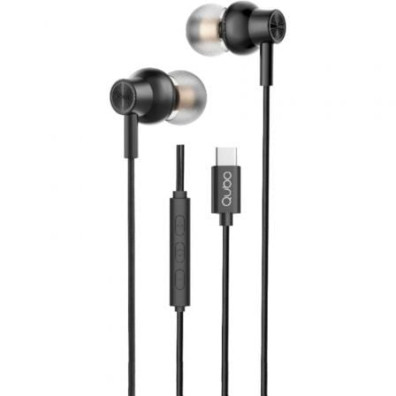 Auriculares Intrauditivos Qubo AU-300C con Micrófono y USB Tipo-C