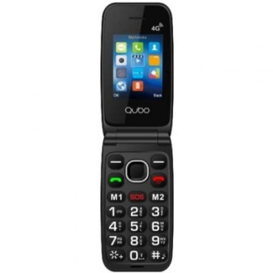Teléfono Móvil Qubo NEO2 NW BK 4G para Personas Mayores