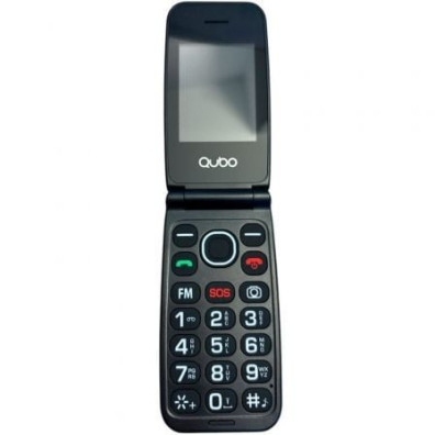 Teléfono Móvil Qubo NEONW-BK 4G para Personas Mayores